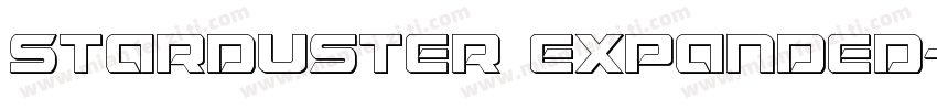Starduster Expanded字体转换